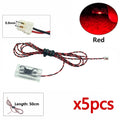DIY 0.8mm Pin 1x1 1x2 1x4 Length 50cm SMD LED 2835 Remote Control Building Block Flash