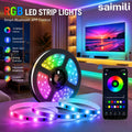 USB RGB LED Tape 5V Flexible Strip Bluetooth Control Self Adhesive Diode Lamp For TV