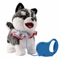 Walking Dog Repeats What You Say Realistic Licking Tongue Electronic Pet Interactive Musical Puppy Robot for Toddlers 3-5