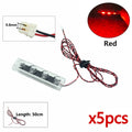 DIY 0.8mm Pin 1x1 1x2 1x4 Length 50cm SMD LED 2835 Remote Control Building Block Flash
