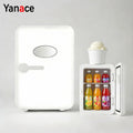 Yanace 4L Mini Fridge, Portable Cooler & Warmer for Car Office Perfect for Dorm and
