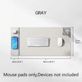 15W Magnetic Wireless Charging Mouse Pad Large Desk Mat Organizer Detachable Panel Dual-Sided for iPhone