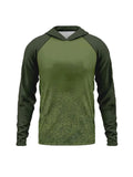 Men s Fishing Hoodie Shirt UPF 50+ Quick Dry Performance Long Sleeve Sun Protection Jersey