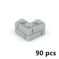 DIY Building Blocks Wall Figures Bricks 1x2 1x3 1x4 L Dots Educational Creative