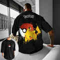 Pok mon Men's and Women's T-shirt Ash Ketchum Anime Tee Summer Fashion Versatile Boy's Girl's Short Sleeves Parent-child Outfits