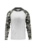 Men s Fishing Hoodie Shirt UPF 50+ Quick Dry Performance Long Sleeve Sun Protection Jersey