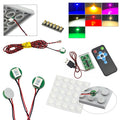 DIY 0.8mm Pin 1x1 1x2 1x4 Length 50cm SMD LED 2835 Remote Control Building Block Flash