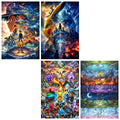 500/1000/1200/2000PCS Jigsaw Puzzles Anime Pok mon Characters Family Activity Games for Gameroom Bedroom Home Decor Gift