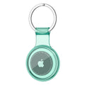 Waterproof Anti-lost Keychain Holder TPU Case for Apple Airtag Air Tag Dog Cat Pet Collar Keys Tracker Protective Full Cover