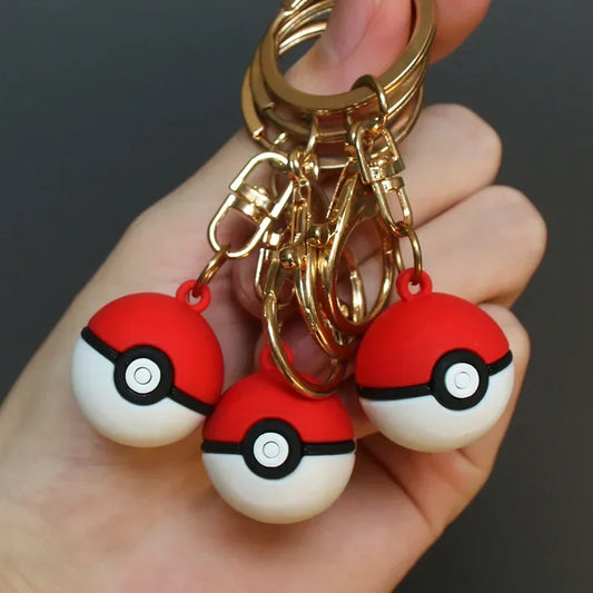 1pcs Pokemon Action Figure Pokeball Keychain Pendant Toy Christmas For Gifts