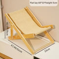 Pet Cat Bed Chair Home Use 4-speed Adjustable Wear-resistant Sisal Cat Scratching Board
