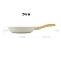 Nonstick Ceramic Coating Wok Pan, Multi-purpose Kitchen Cooking Pan for Stir Fry, Steak & Vegetables, Works on Induction & Gas