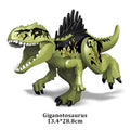 Jurassic Dinosaur World Brutal Raptor T-Rex Triceratops Indominus Rex Model Building