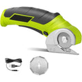 Cordless Electric Scissors, 4V Electric Mini Cutter, Carpet Cardboard Cutter Tool, Rotary Cutter for Cardboard Packages Leather