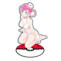 Recycled Acrylic Standees for Pokemon Sprigatito Chansey Blissey Desk Decoration Decorative Creativity Cute Gift 15cm
