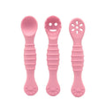 Baby Led Weaning Bowl, Silicone Suction Plate with Spoon, Self-Feeding Training Set for