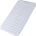 1pc Bubble Massage Non-slip Shower Mats with Suction Cups & Drain Holes, 38*70cm PVC Bathroom Mats Safe Bath Mats Machine Wash