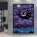 Van Gogh Style Pokemon Pikachu Wall Decoration Multiple Characters Are Available Creating A Unique Artistic Space for Your Home