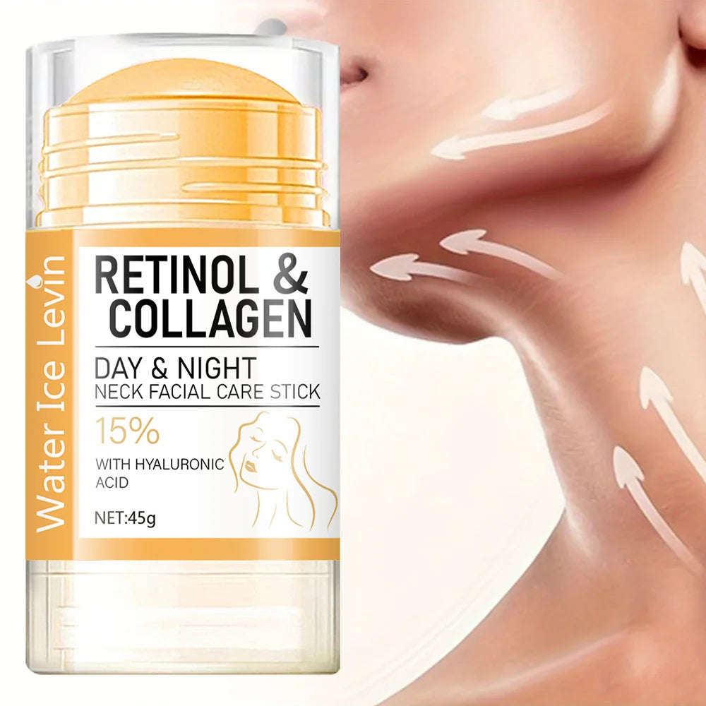 Retinol and Collagen Face and Neck Cream, Lifts the Neck, Tightens and Moisturizes the