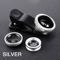 3In1 Mobile Phone Fish Eye+Wide Angle+Macro Lightweight Camera Lens With Clip Universal