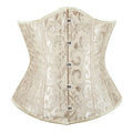 Women Gothic Jacquard Underbust Corset Bustier Waist Cincher Slimming Body Shaper Corselete Lingerie Plus Size Party Clubwear