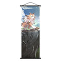 High - Quality Lycanroc Pok mon Scroll Artworks Collection - Elevate Your Space with Stunning Pok mon Decor