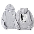 Japan Anime Attack on Titan Men Hoodies Spring Autumn Hip Hop Casual Pullover Top Hoodie Fashion Sweatshirts Jogging Sportswear