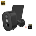 ALEVIO 2.5K Outdoor Wireless Solar Camera WIFI Ultra Standby AI Detect PIR Color Night