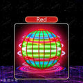 Hand Controlled Flying Ball with Colorful LED Lights, 360 Rotating Suspension Orb, Indoor Outdoor Sports Toy for Teens & Adults