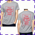 Men Tshirt Your Design Here Cotton Comfortable Unisex Teeshirt Fashion Personalized Summer Top Perfect Gift For Him