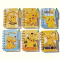 New Stylish Automatic Pencil Set Anime Merchandise Cute Girly Writing Lead Resistant for Students Notebook Stationery Set