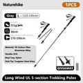 Naturehike Climbing Sticks Ultralight Outdoor Folding Trekking Poles Hiking Pole