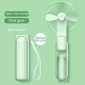 Portable Mini Foldable Handheld Fan USB Rechargeable 3-speed Adjustable Suitable for