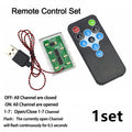 DIY 0.8mm Pin 1x1 1x2 1x4 Length 50cm SMD LED 2835 Remote Control Building Block Flash