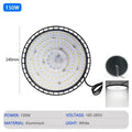 High Bay Lights 100/150/200W 220V Super Bright 6000K UFO LED Waterproof Commercial Market Warehouse Garage Industrial Lighting