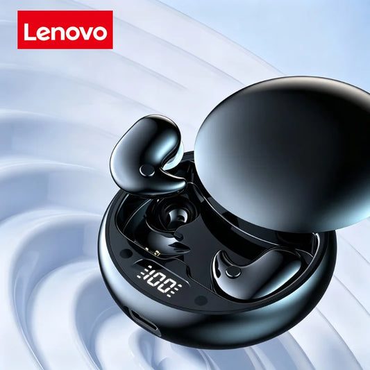 Lenovo Mini Wireless Bluetooth Sleep Headphones, HiFi Stereo HD Music Sleep Headphones, Compatible with Xiaomi and iPhone