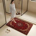 Persian Rug Floor Mat Diatomite Bath Mat Highly Absorbent, Non-Slip, Quick-Drying Bathroom Rug