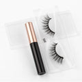 1/3/4 Pairs Magnetic Eyelashes Kit Waterproof Liquid Eyeliner Tweezers Soft Faux Cils Fluffy False Eyelashes Makeup Set Tool Hot