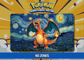 Charizard Starry Night Van Gogh TCG Playmat Waterproof Non-slip Desk Mat