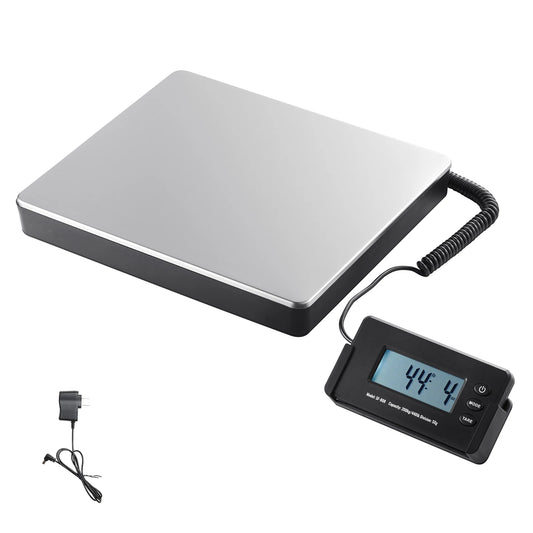 SucceBuy 440lbs Digital Shipping Scale with Timer Tare Function HD LCD Screen Portable