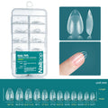 Nailpop 120pcs/box Gel X Nail Tips Medium Short Shape Almond/Square/Soft Gel Nail Tips