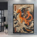 Pok mon Canvas Painting Frameless Animation Printing Jiggly Puff Charizard Gengar Charmander Room Decoration Poster Mural Gift