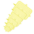 6PCS Useful Reusable Fresh-keeping Cover Non-slip Kitchen Gadgets Silicone Lids Stretch
