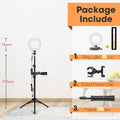 Tripod With LED Ring Light For Phone Tripod Camera Stand Selfie Photography Light LED