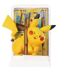 Pokemon 30th Anniversary Pikachu Figure Kit Collectible Anime Model With Background Trading Card And Display Base Decoration