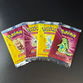 Vintage PKM Tcg Booster Box & Packs Base-Jungle-Fossil-Rocket-Destiny 1ST EDITION Full Art Reproduction Trading Card Game Sealed