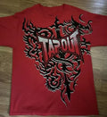 American 2000s Street Affliction New Men Tops Punk Short Sleeves Gothic Retro Printed Oversize T-shirt Couple Hip Hop Harajuku