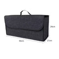 Car Accessories Felt Storage Box Large Anti Slip Compartment Boot Storage Organizer Tool Car Storage Bag Organizer in the car