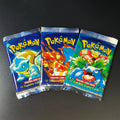 Vintage PKM Tcg Booster Box & Packs Base-Jungle-Fossil-Rocket-Destiny 1ST EDITION Full Art Reproduction Trading Card Game Sealed