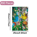 Pokemon Jigsaw Puzzle Pikachu 108/200/300/500/1000/1500 Pieces Wooden Puzzles for Adults Toys The Best Present for Your Family